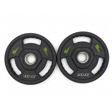 Urethane Green Olympic Weight Plates - Pair