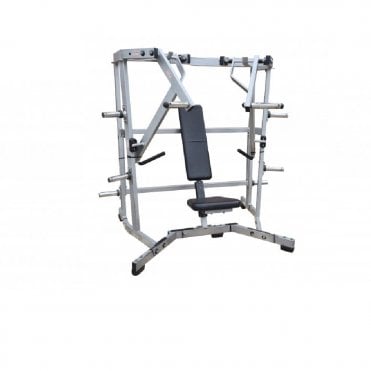 Plate Loaded Iso-Lateral Wide Chest Silver