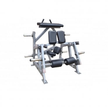 Plate-Loaded Iso-Lateral Kneeling Leg Curl Silver